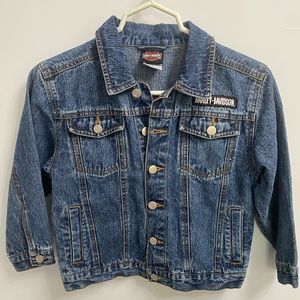 Vintage Women’s Harley Davidson Denim Jacket